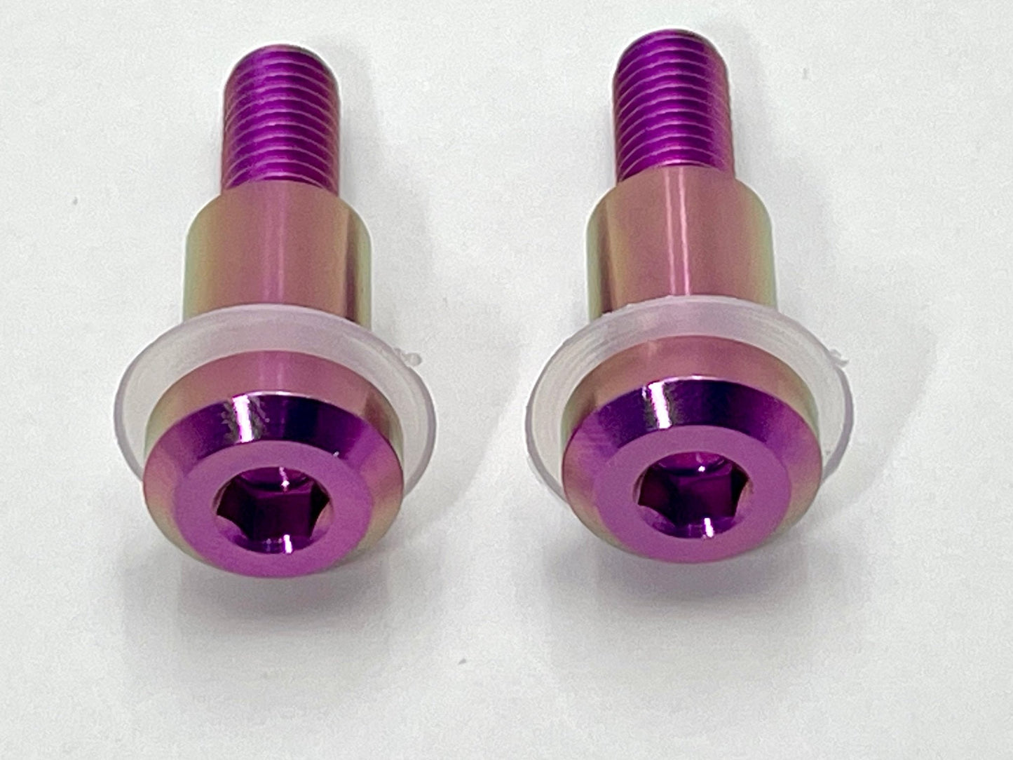 Titanium Triangle Shoulder Bolts - Surron LBS LBX, Segway X160 X260 (2)