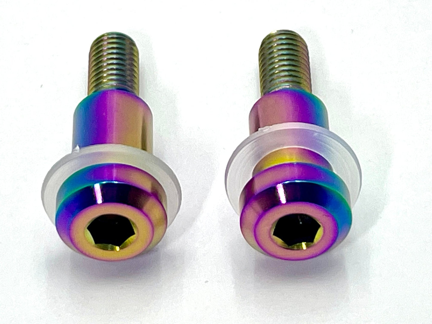 Titanium Triangle Shoulder Bolts - Surron LBS LBX, Segway X160 X260 (2)
