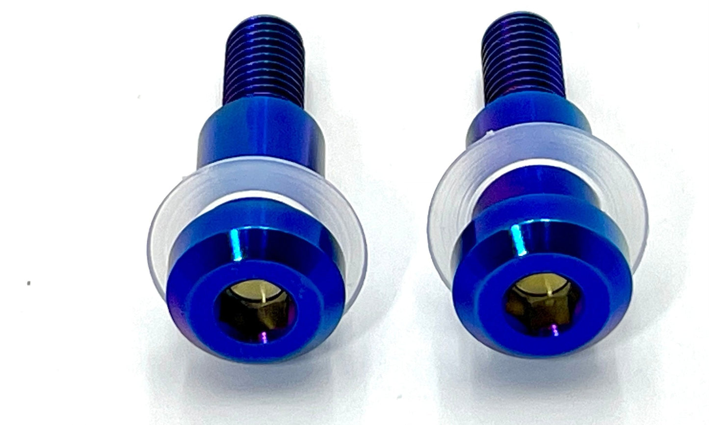 Titanium Triangle Shoulder Bolts - Surron LBS LBX, Segway X160 X260 (2)
