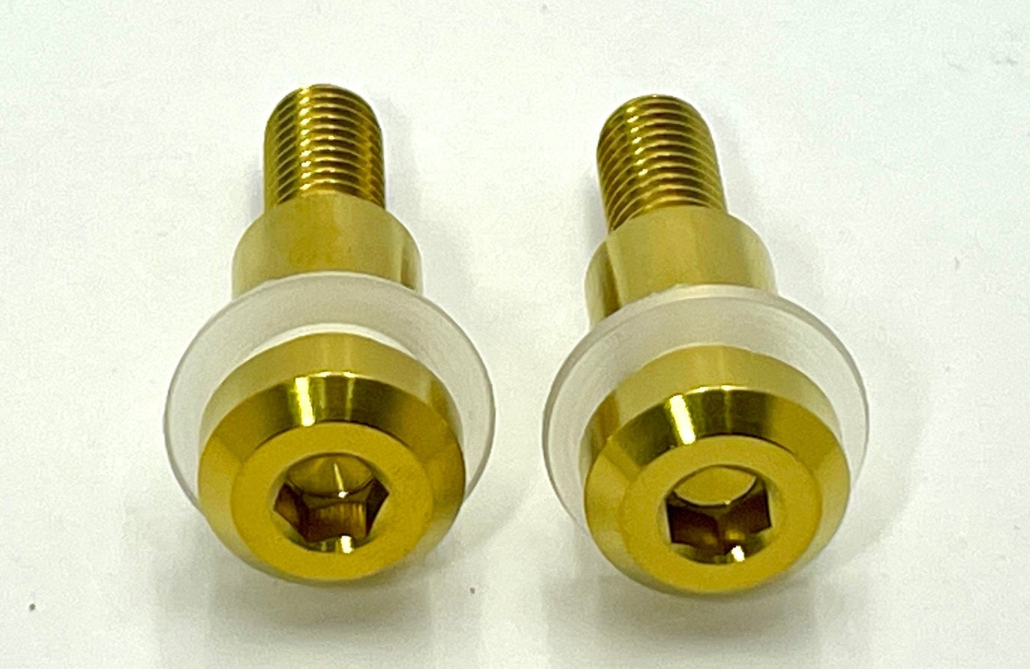Titanium Triangle Shoulder Bolts - Surron LBS LBX, Segway X160 X260 (2)