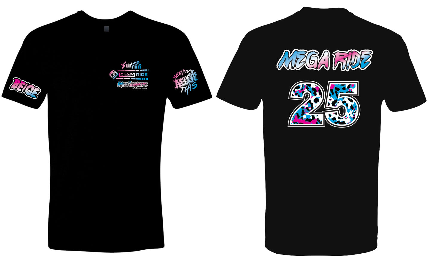 Mega Ride 25 Collab T-Shirt L.E