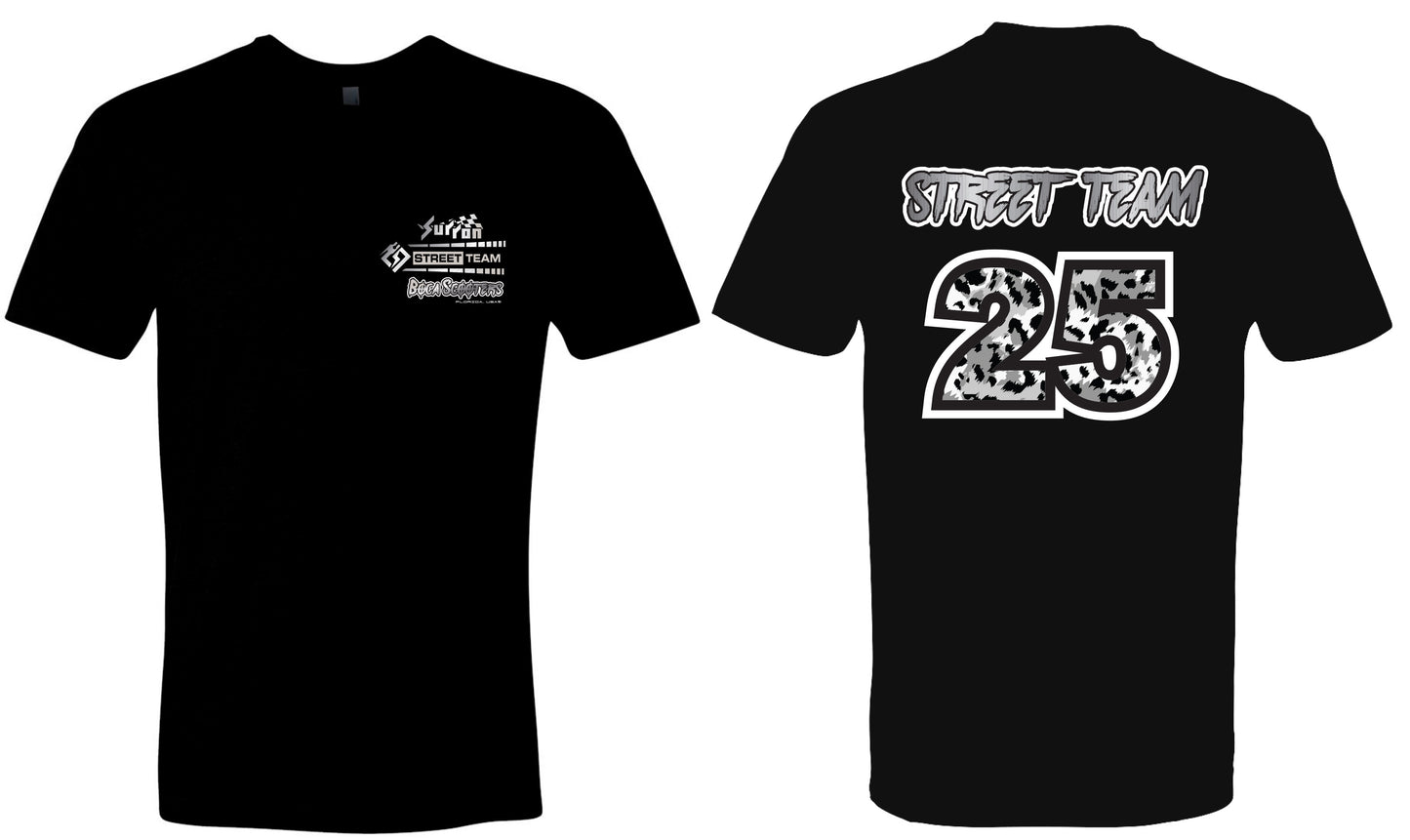 Mega Ride 25 Street Team T-Shirt L.E