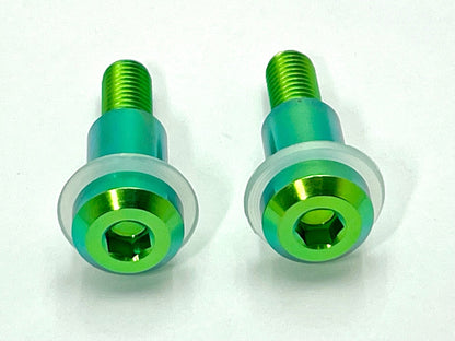 Titanium Triangle Shoulder Bolts - Surron LBS LBX, Segway X160 X260 (2)