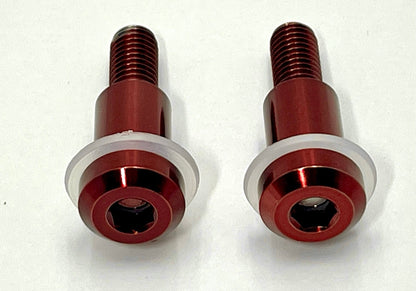 Titanium Triangle Shoulder Bolts - Surron LBS LBX, Segway X160 X260 (2)
