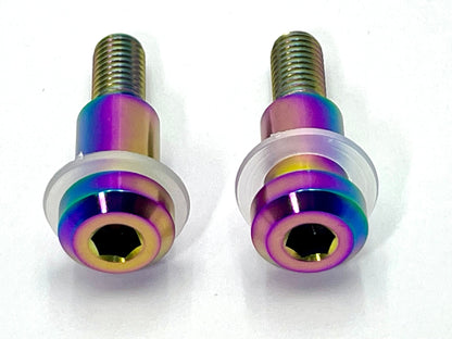 Titanium Triangle Shoulder Bolts - Surron LBS LBX, Segway X160 X260 (2)